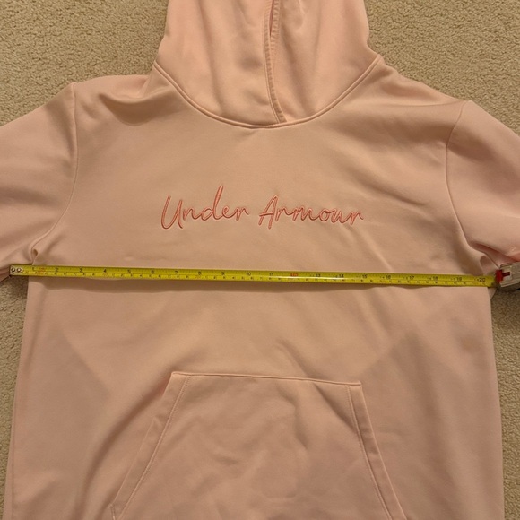 Under Armour Women's Light Pink Hoodie - Picture 5 of 7